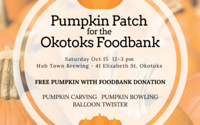 Pumpkin Patch for the Okotoks Foodbank